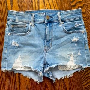American Eagle high-waisted shorts